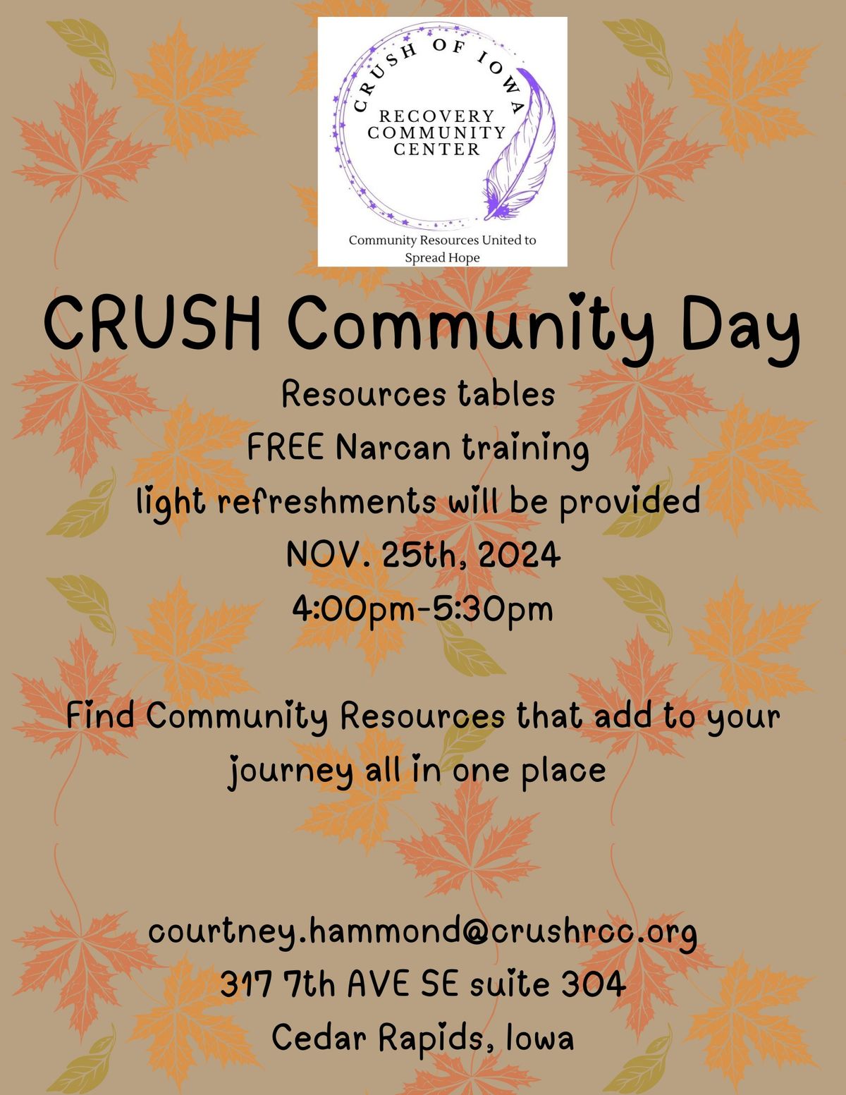 CRUSH Community Day