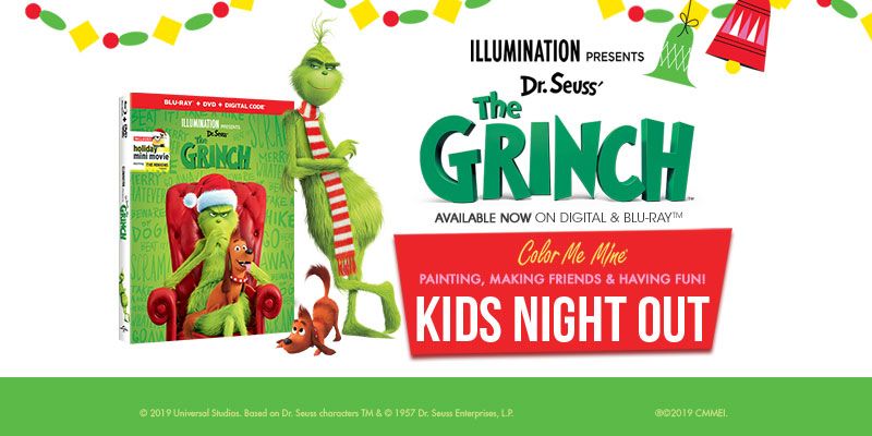 Kids Night Out - "Grinch" Nov & Dec 2024