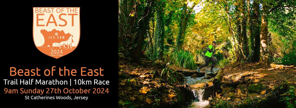 Beast of the East Trail Half Marathon & 10km Race