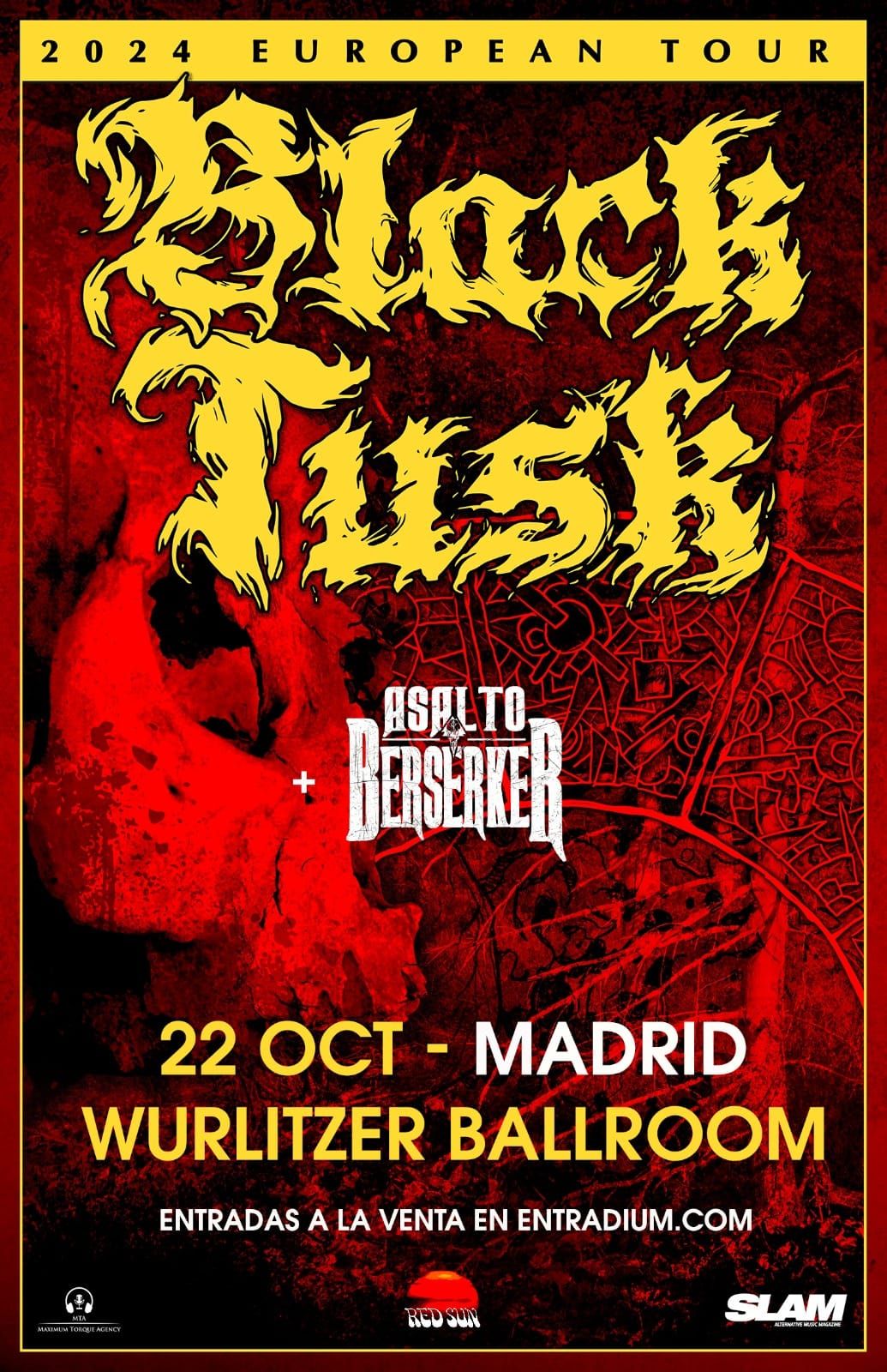 BLACK TUSK + Asalto Berserker (Madrid)