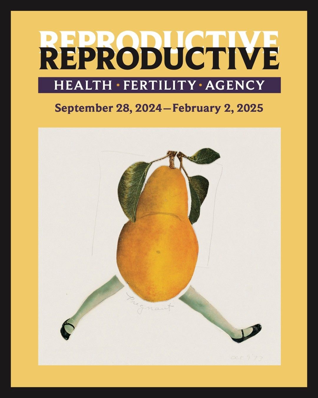 Reproductive: Health, Fertility, Agency - Exhibition Opening and Conversation