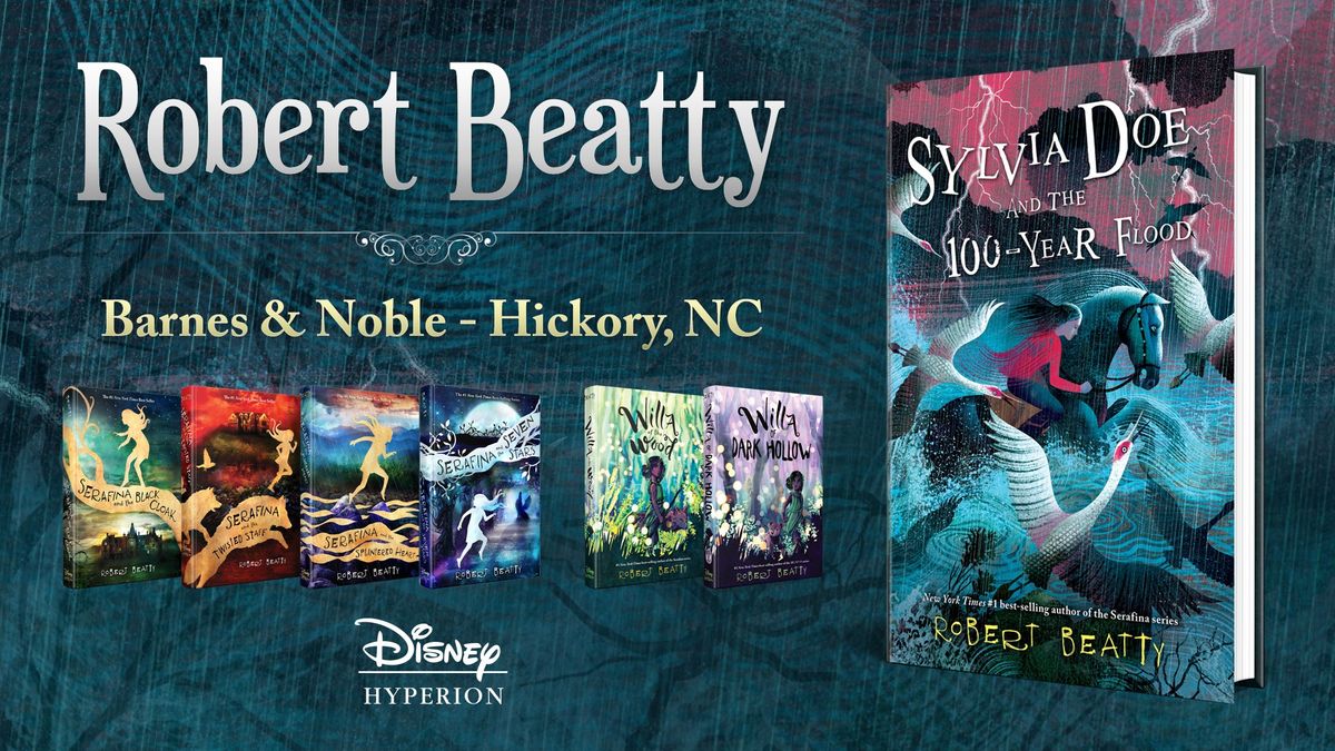 CANCELED - Robert Beatty Author Event - Sylvia Doe Launch - HICKORY