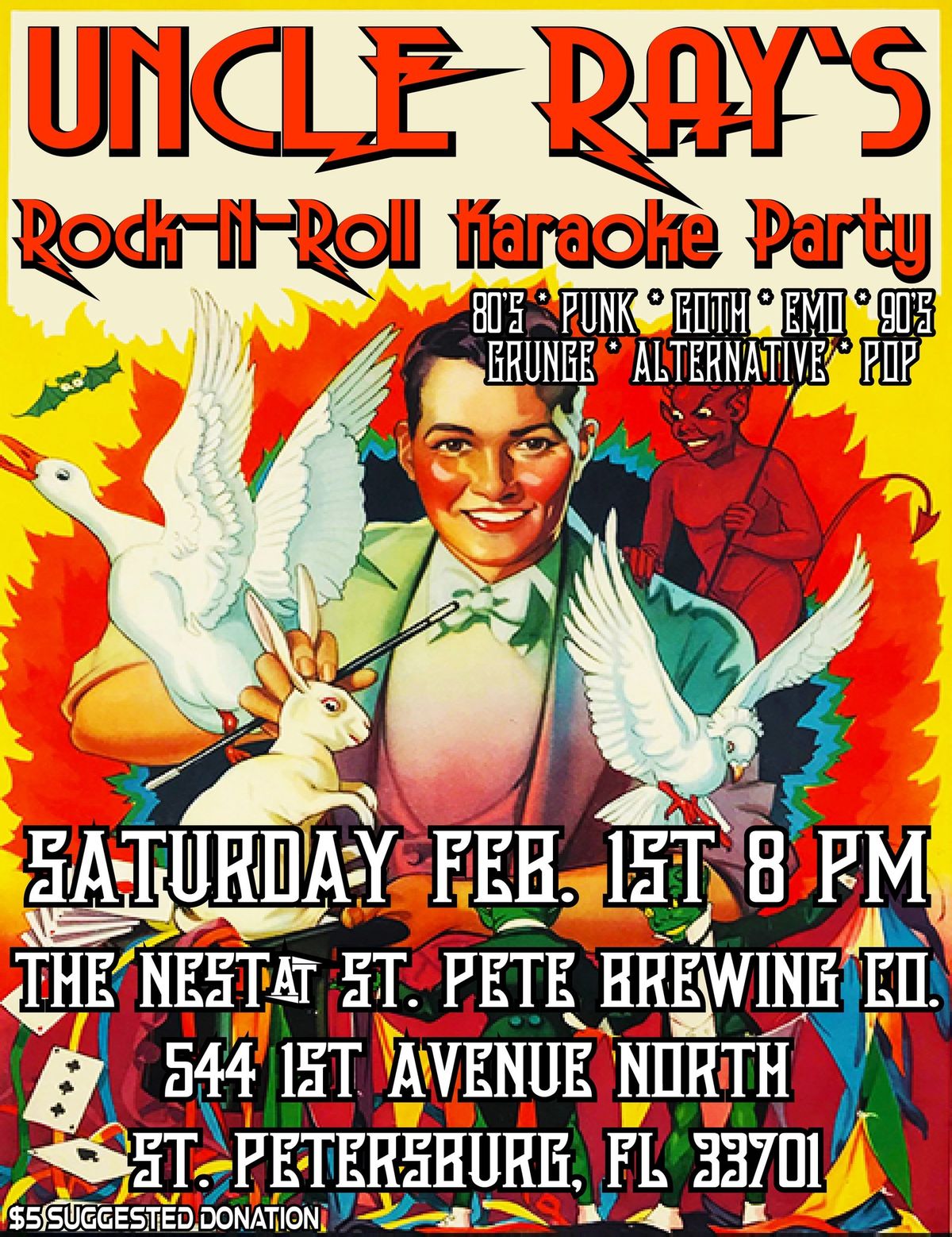 Uncle Ray's Rock-n-Roll Karaoke Party