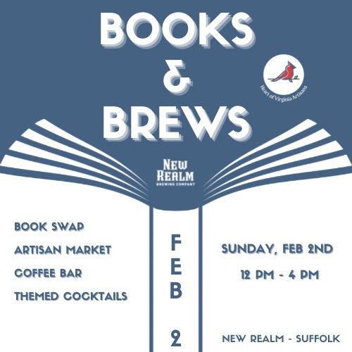 Books & Brews at New Realm Suffolk