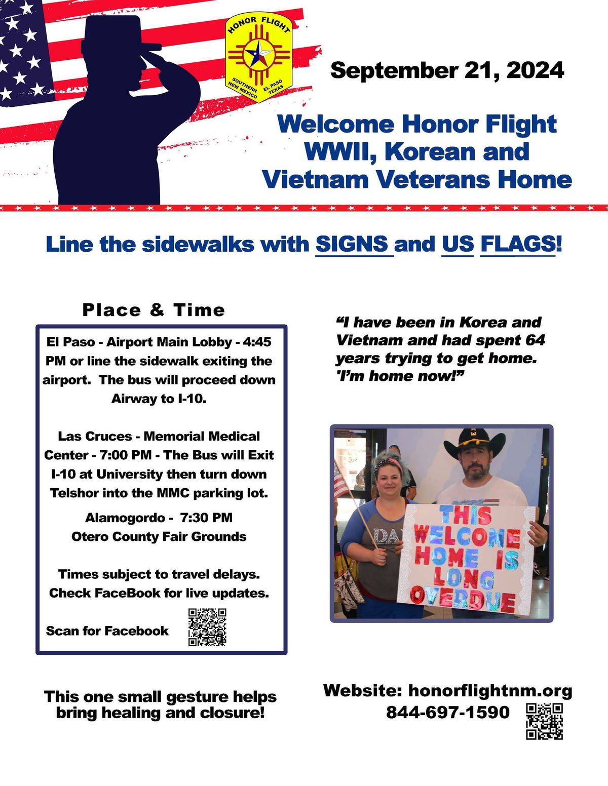 Honor Flight September 21