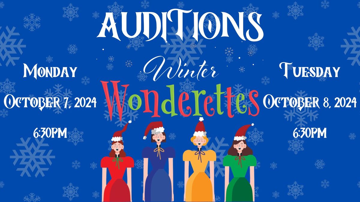 Auditions for WINTER WONDERETTES