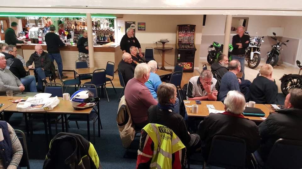 Plymouth Motorcycle Club meeting