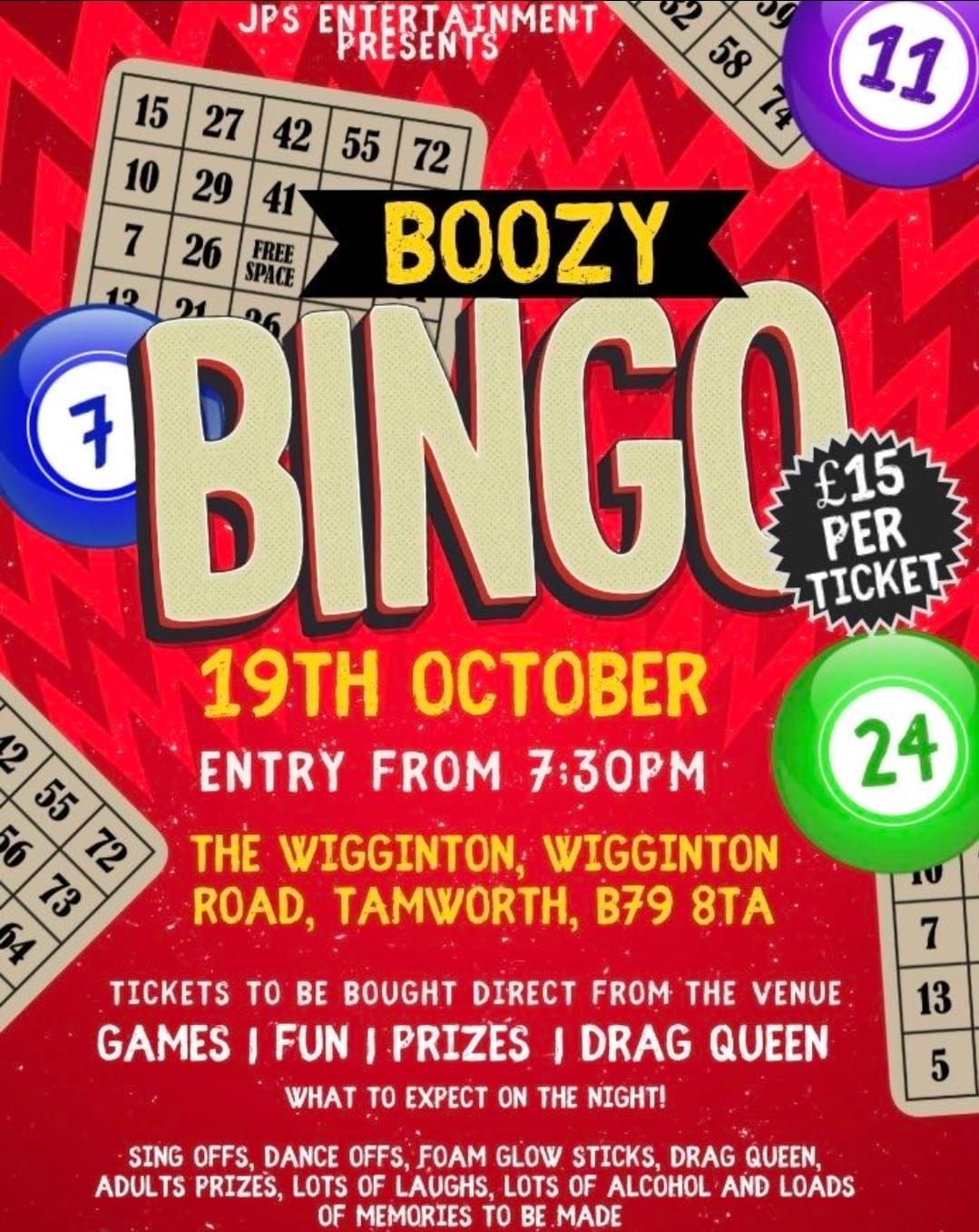 Boozy Bingo