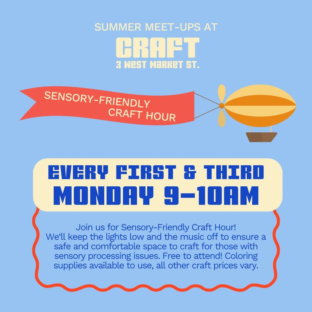 Sensory Friendly Craft Hour