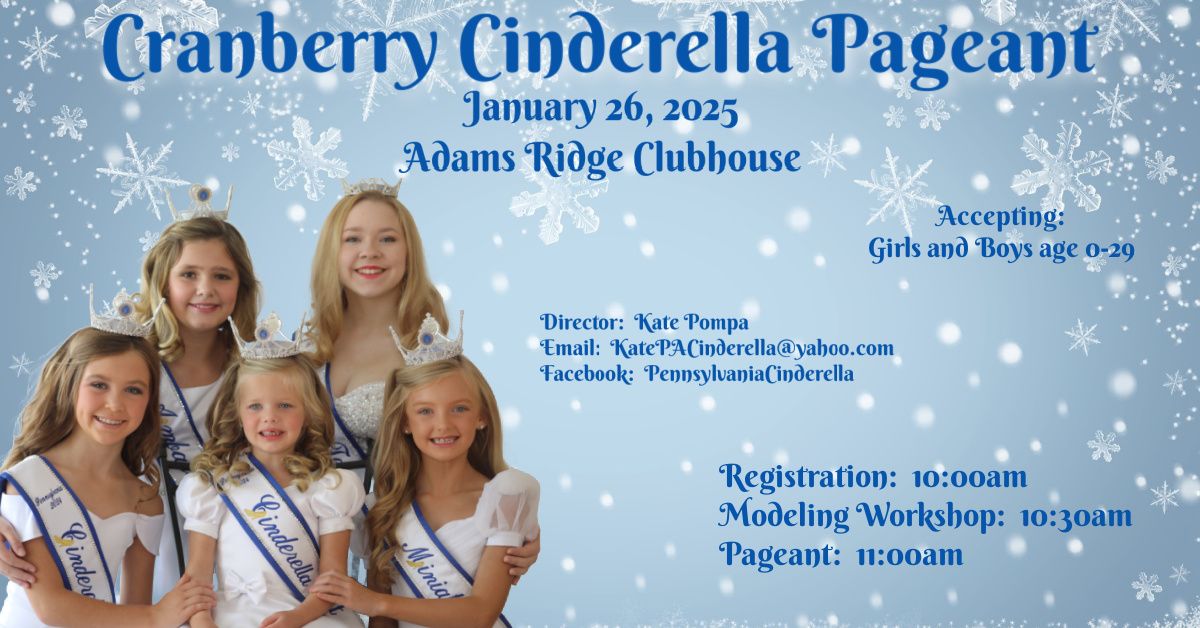 Cranberry Cinderella Pageant