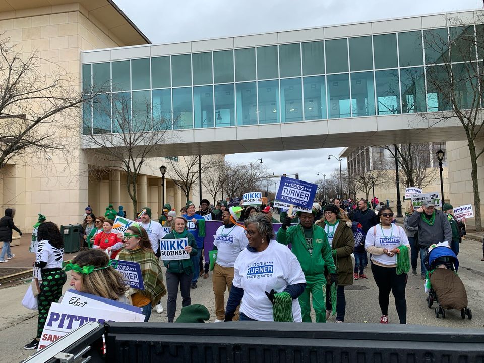 2023 Springfield St. Patricks Day Parade, Horace Mann Parking Lot