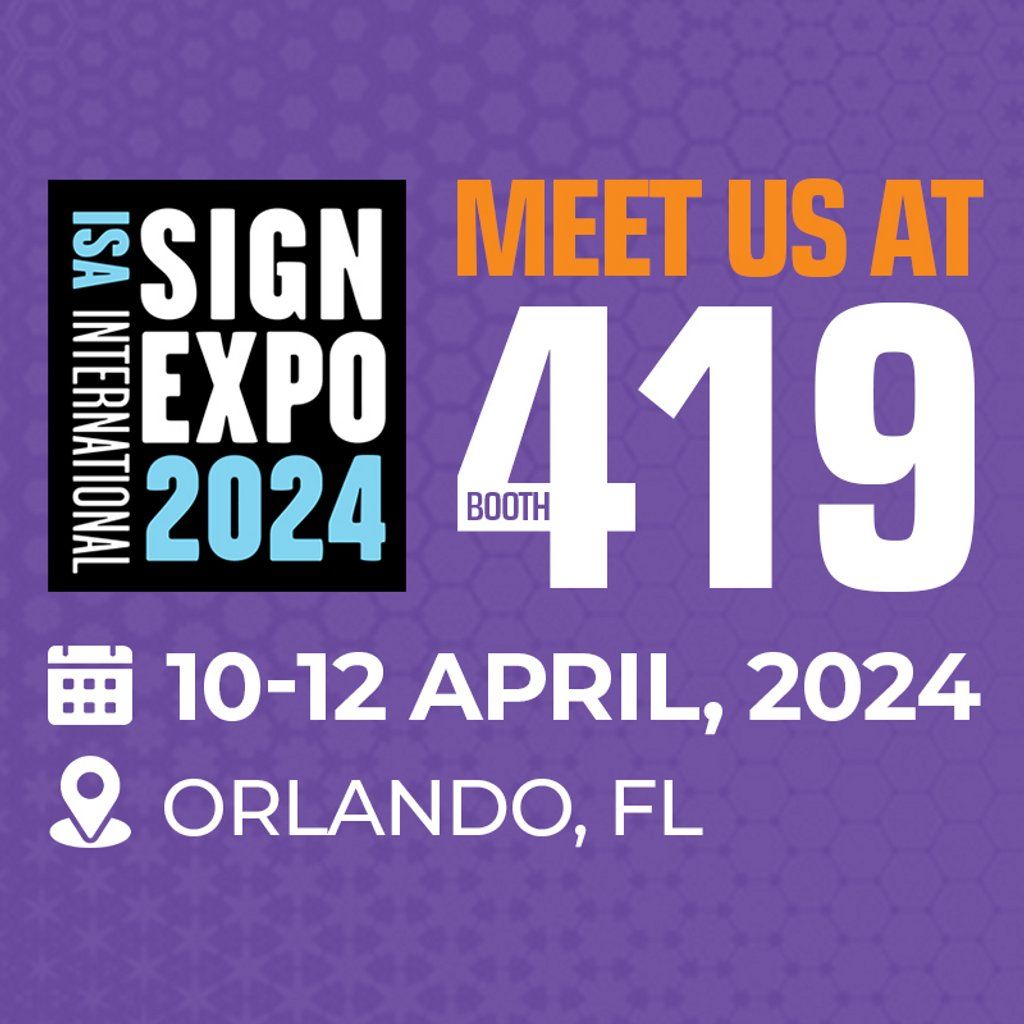 Visit Signlight LED at Booth 419, ISA Sign Expo 2024