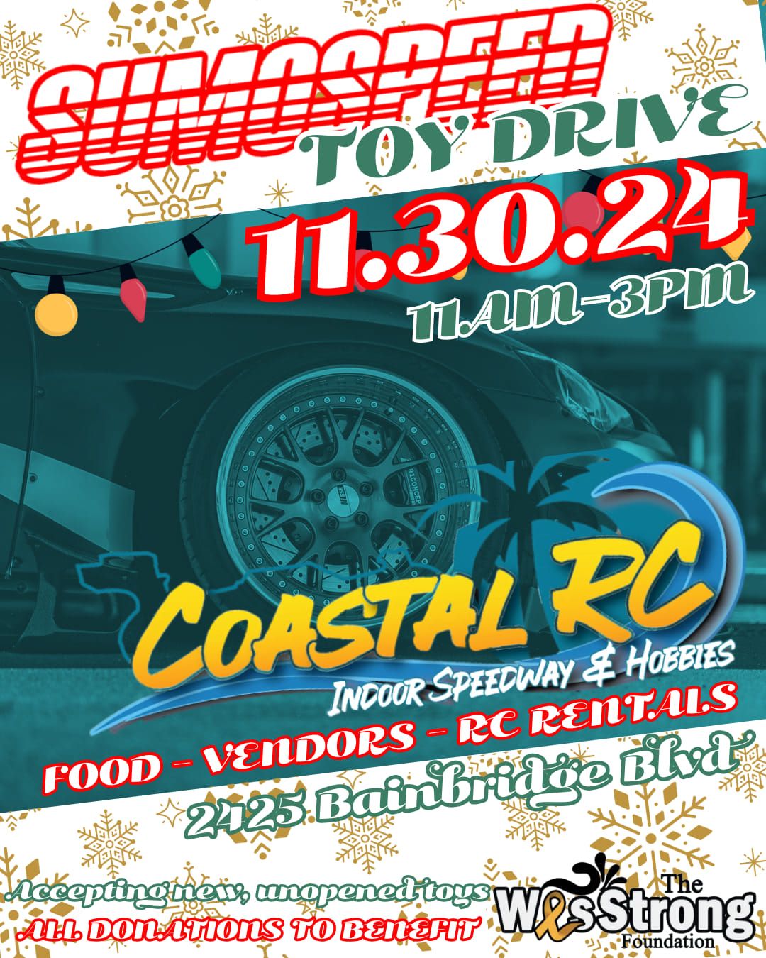 Sumospeed Toy Drive 2024