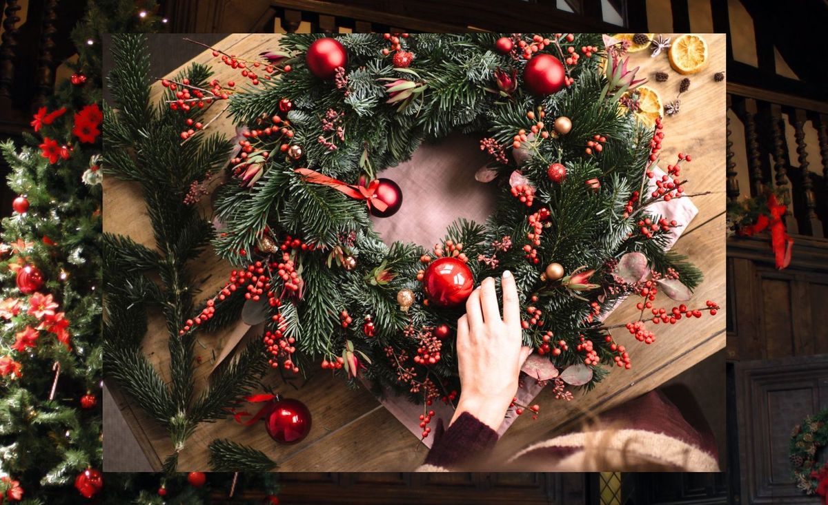 Festive Craft Morning | wreaths and garlands