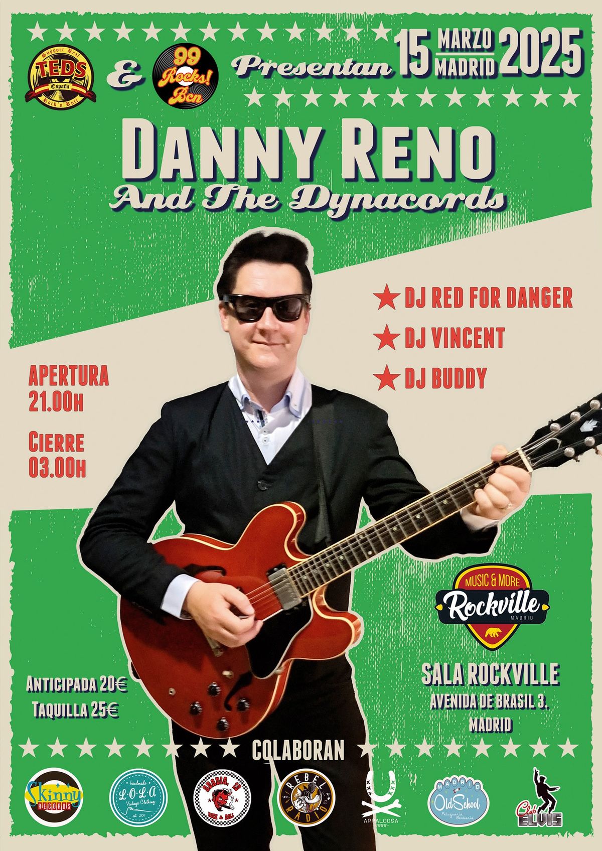 DANNY RENO & THE DYNACORDS 