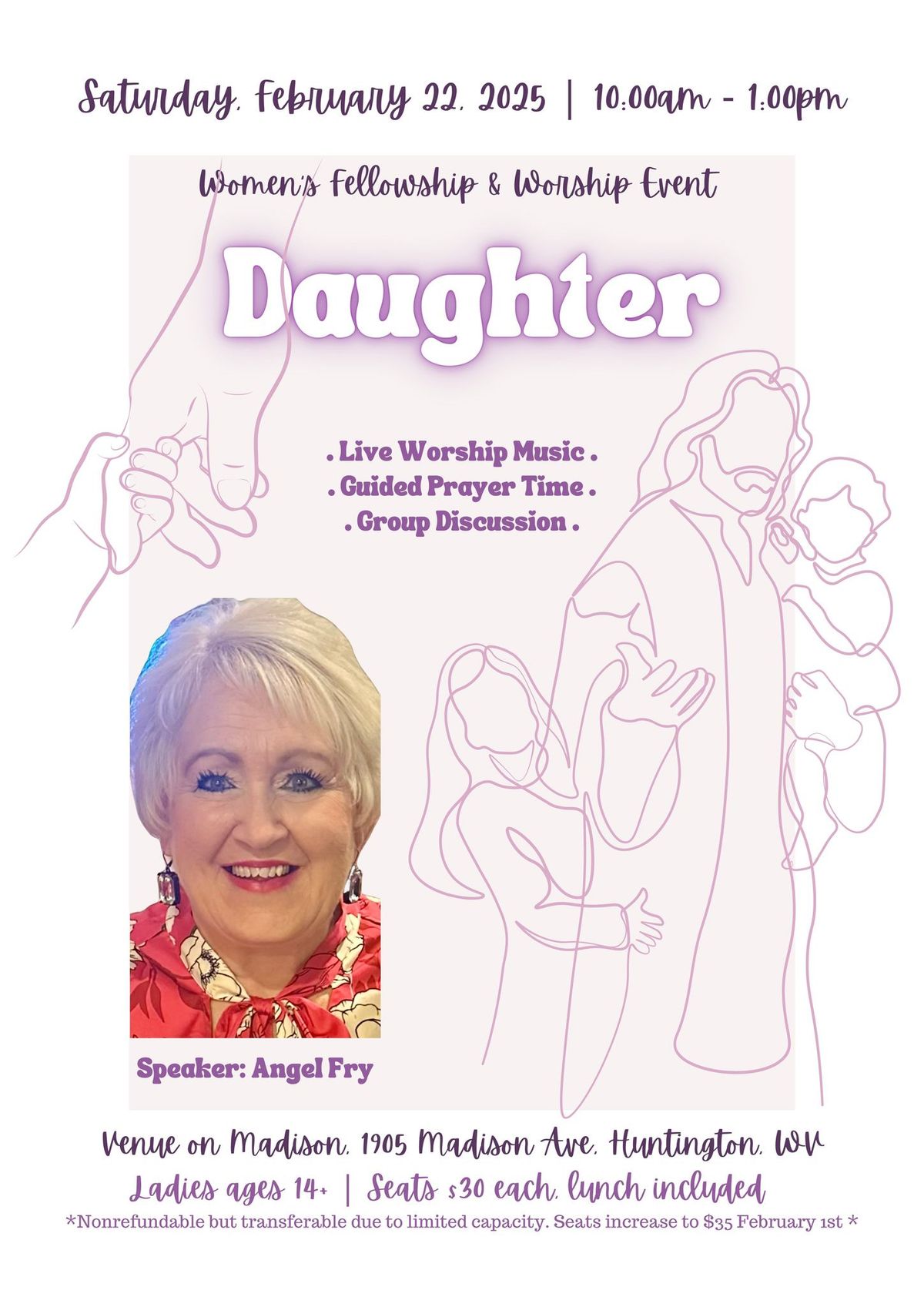 Daughter: Women\u2019s Fellowship & Worship Event