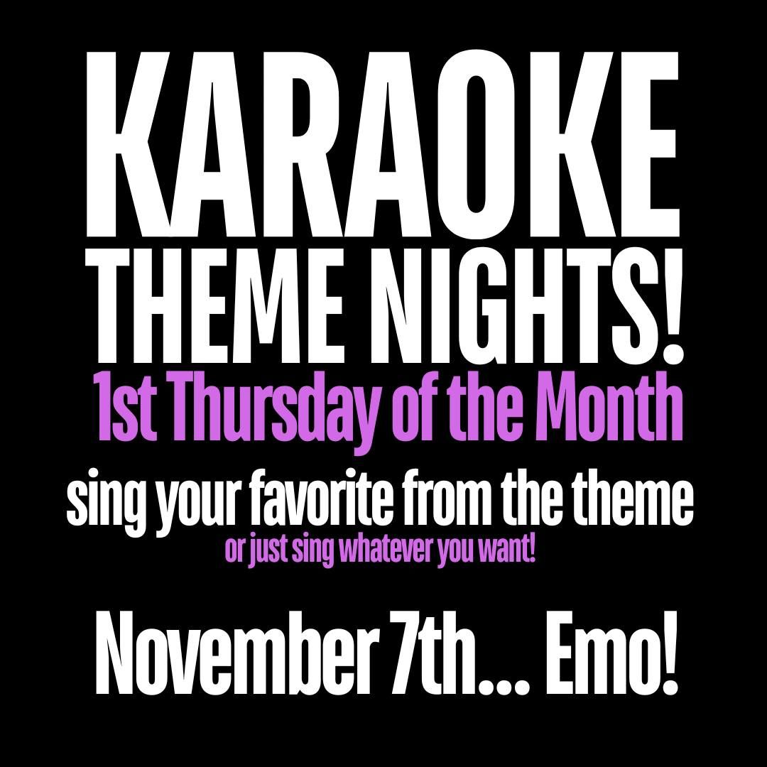 Karaoke Theme Night || Emo!