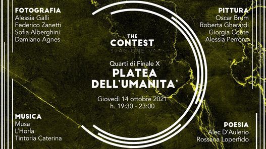 CONTEST VI: Special Edition\/\/Quarti di Finale X: Platea dell'umanit\u00e0