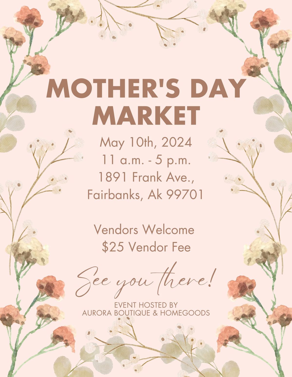 \ud83c\udf38Mother\u2019s Day Market\ud83c\udf38