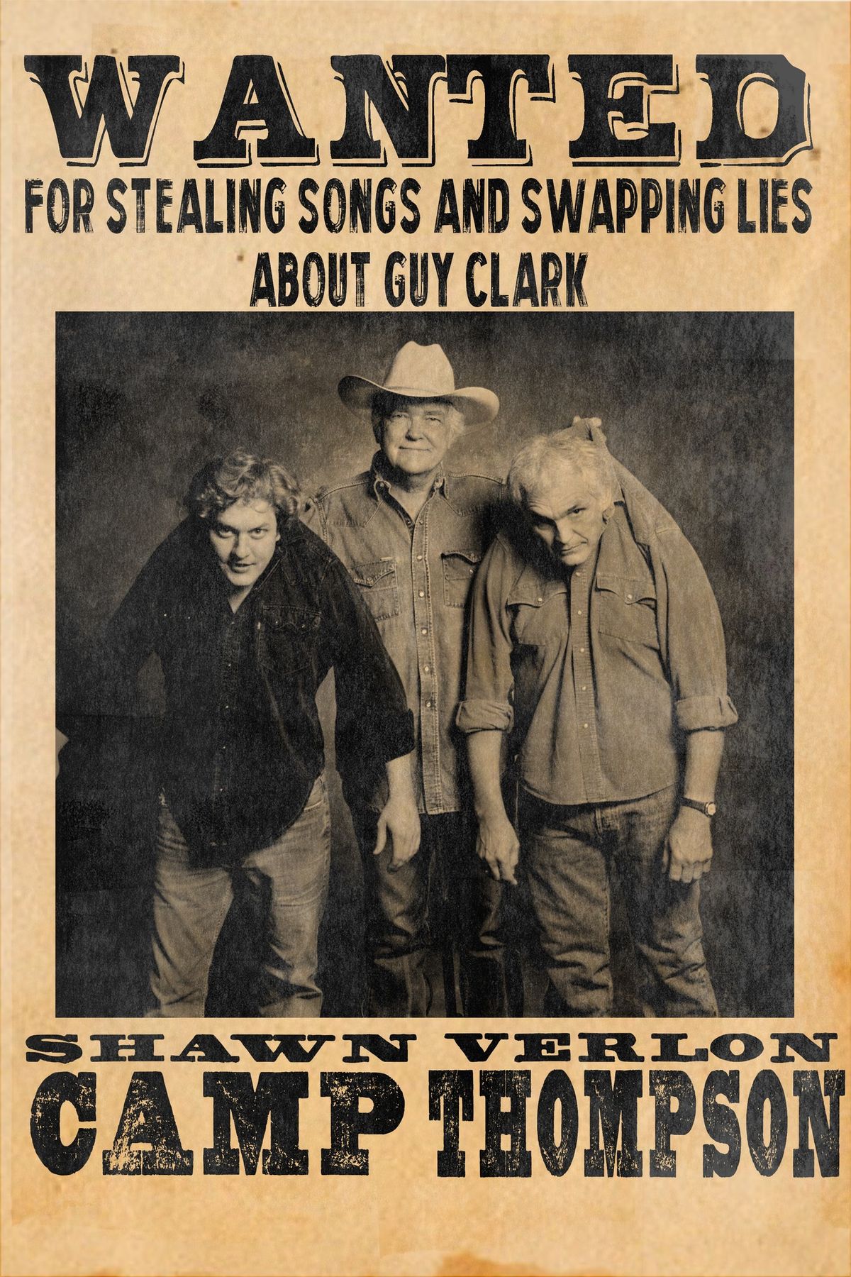 Guy Clark Tribute by  Verlon Thompson & Shawn Camp