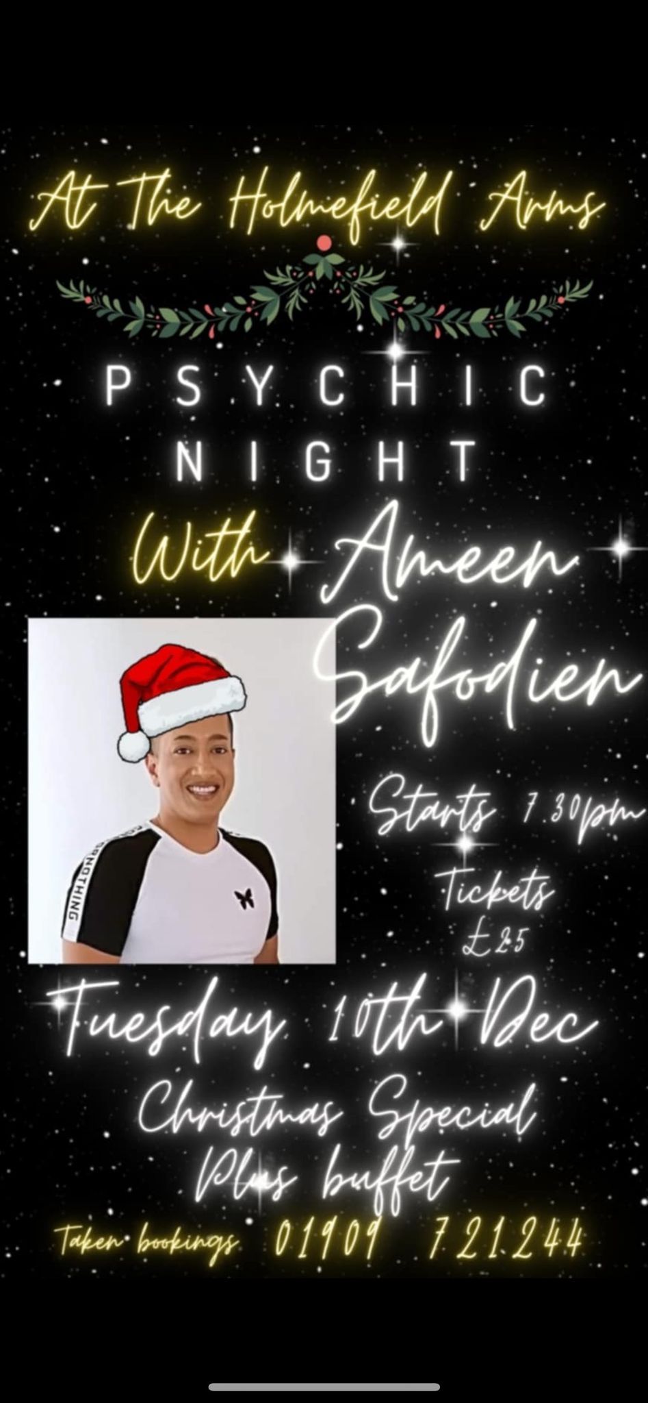 Psychic Night - Ameen Safodien Christmas special 