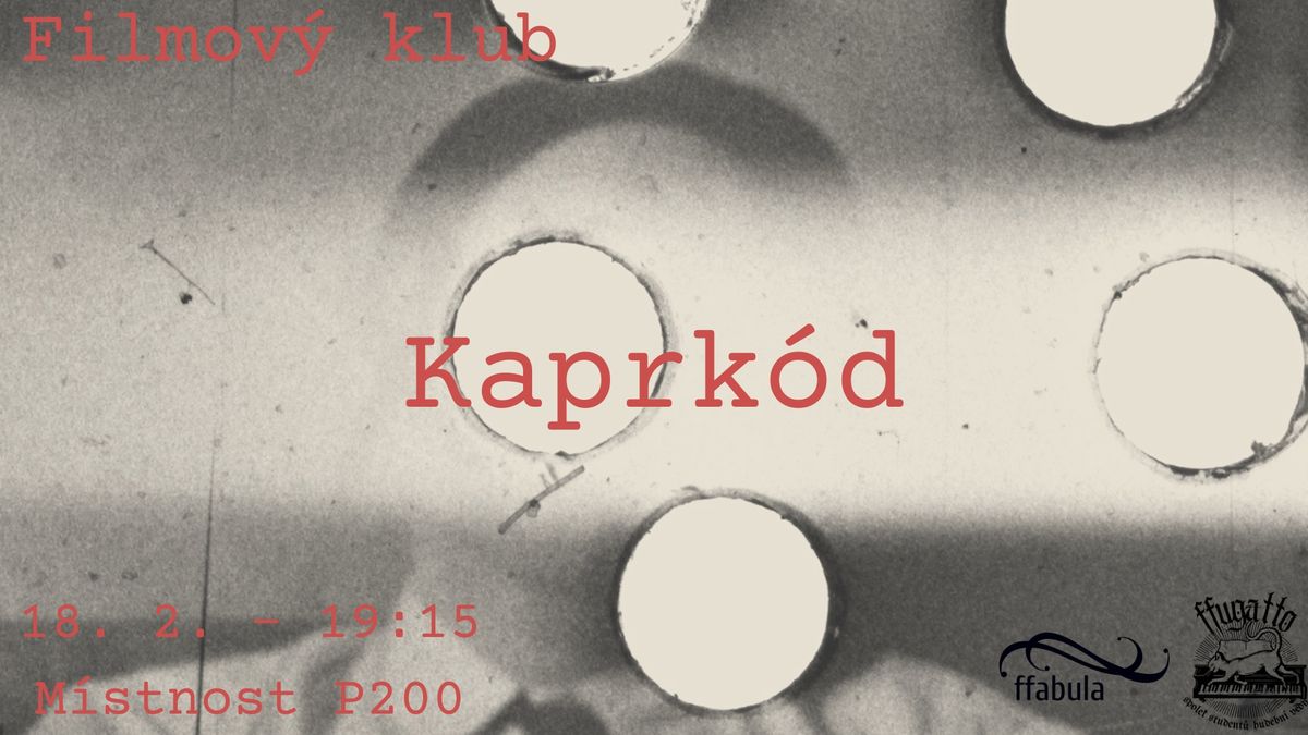 Filmov\u00fd klub: Kaprk\u00f3d