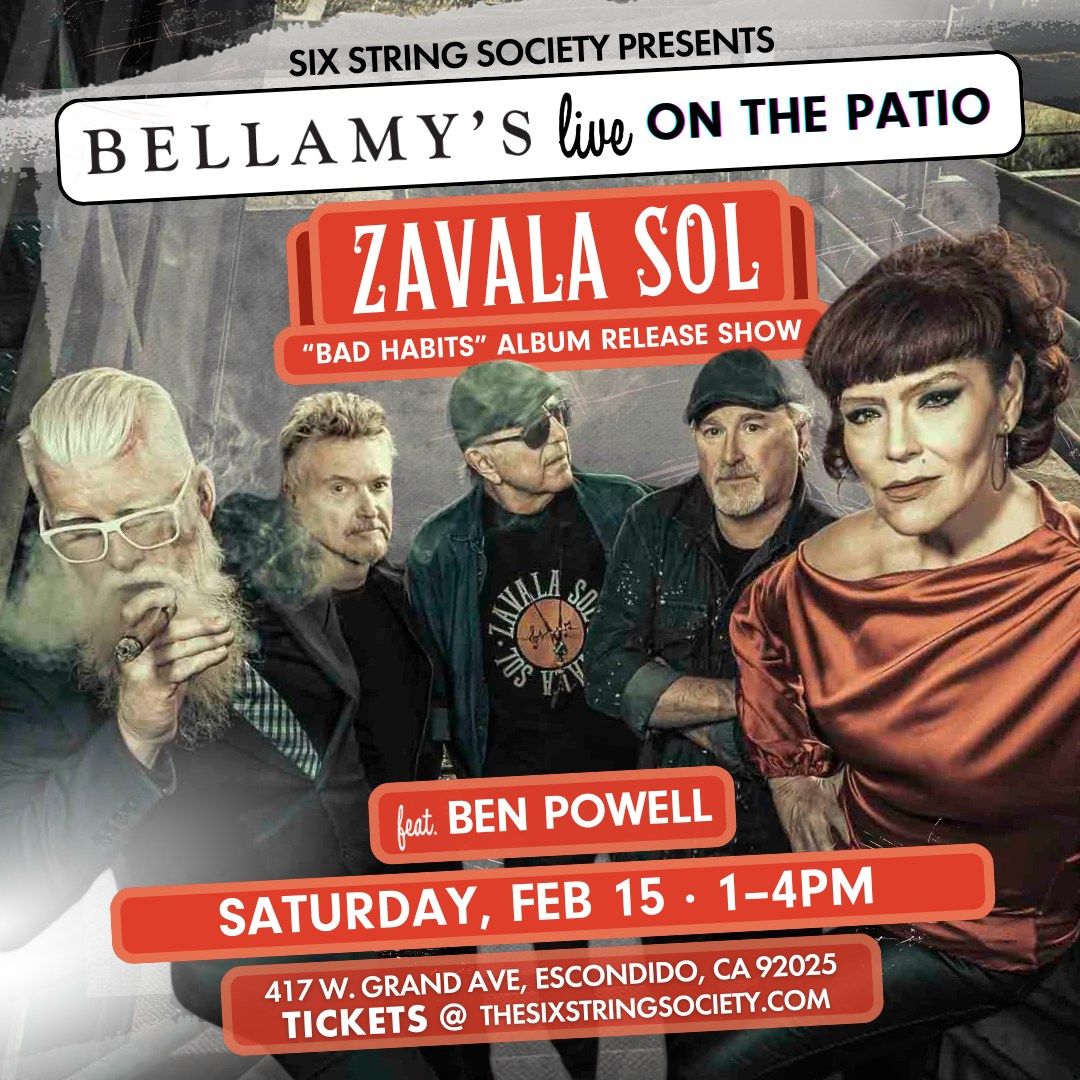 Live at Bellamy's with Zavala Sol & Ben Powell