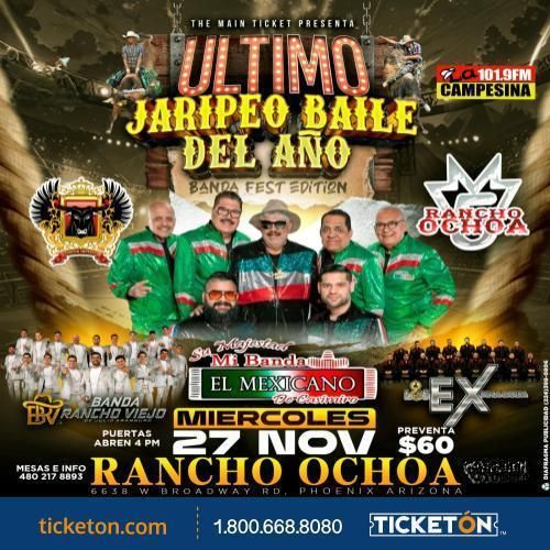 ULTIMO JARIPEO DEL A\u00d1O 