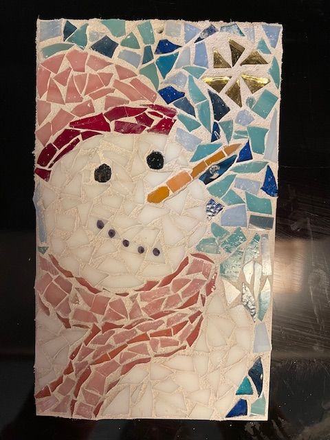 Mosaic Snowman Workshop