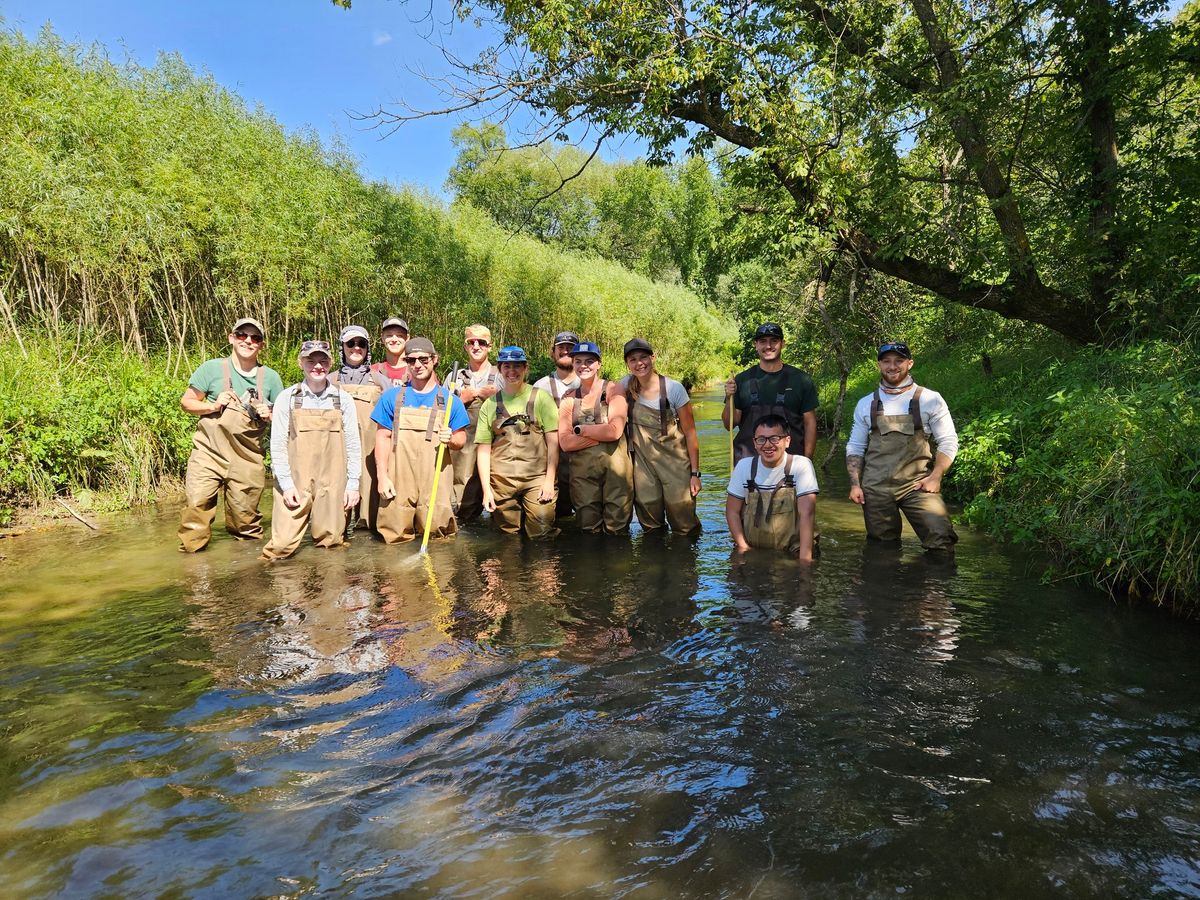 November Membership Event - UWL Aquatic Science Students and Kirk Olson, WDNR Fisheries Biologist