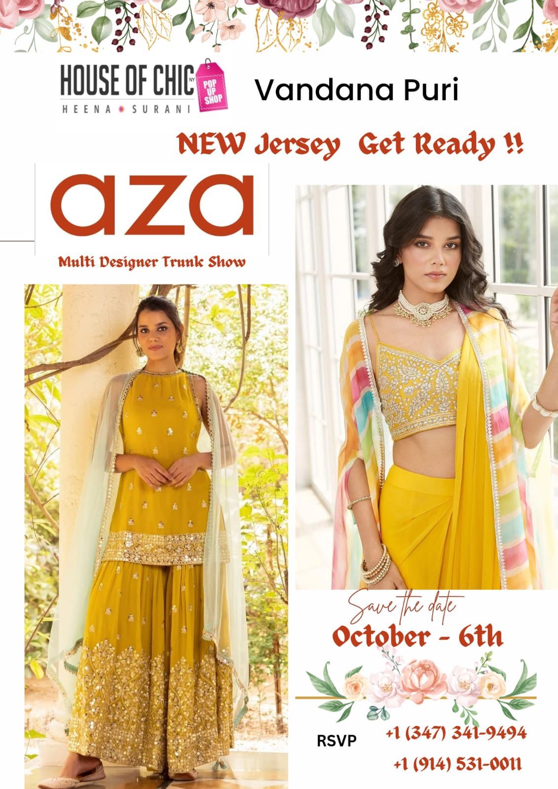 The Aza Multidesigner Festive Trunk Show 