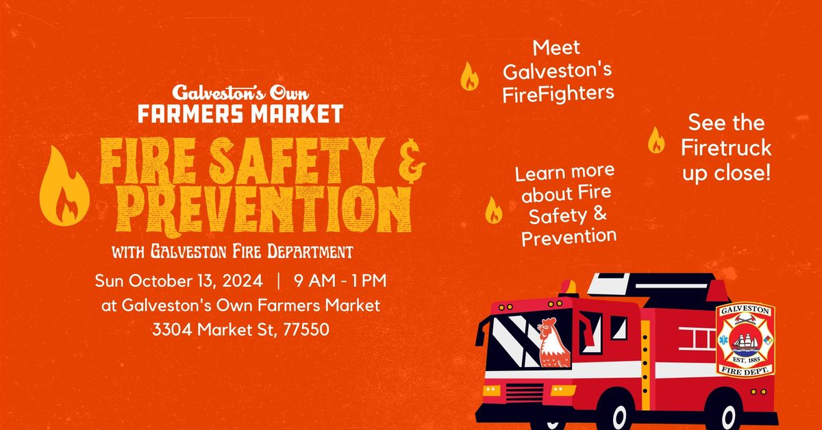 Fire Safety\/Prevention with Galveston Fire Department