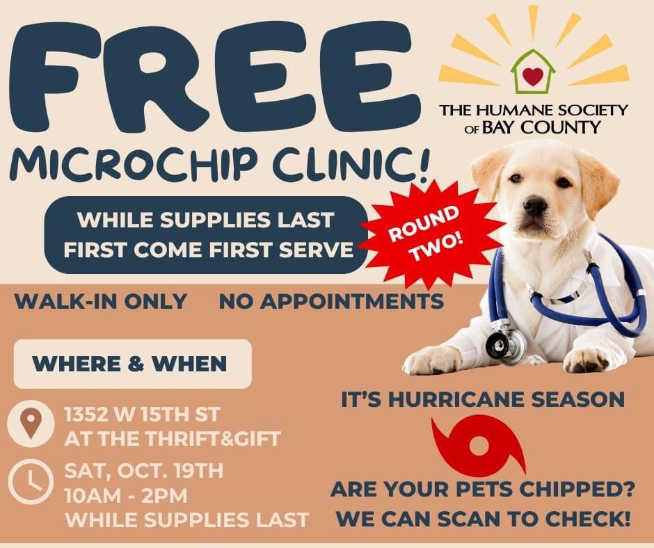 FREE Microchip Clinic