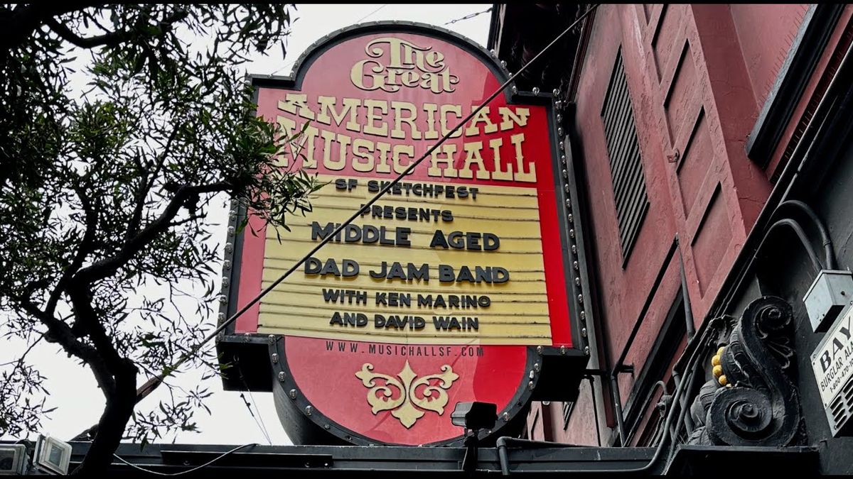 Middle Aged Dad Jam Band at Great American Music Hall