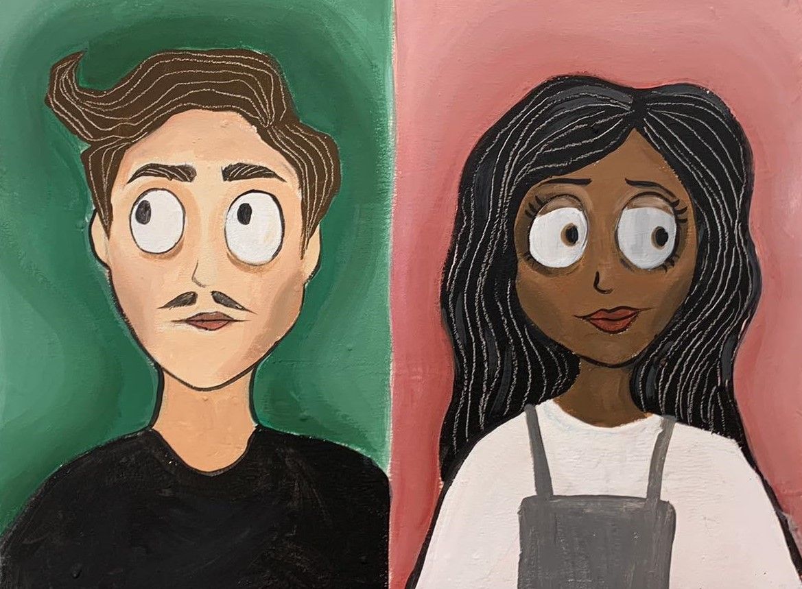 Paint Your Mate: Tim Burton-Inspired Portraits!