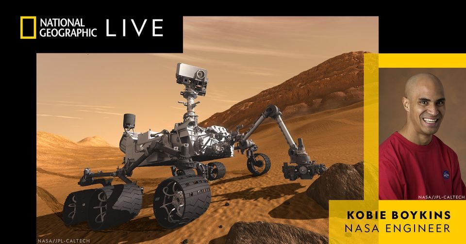 National Geographic Live - Kobie Boykins: Exploring Mars