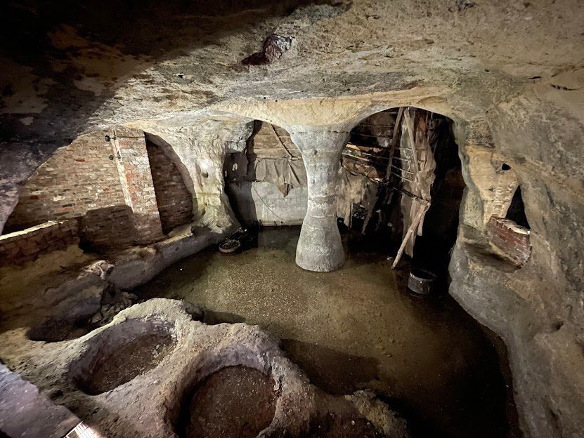 Investigation at The City of Caves Nottingham (possibility of air b and b for extra costs) \u00a355pp 