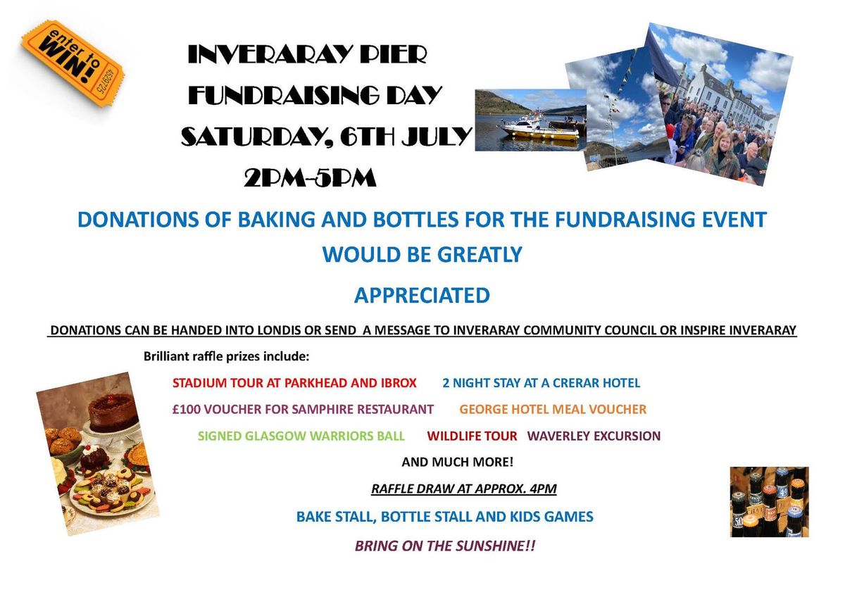 Inveraray Pier Fundraising Day 