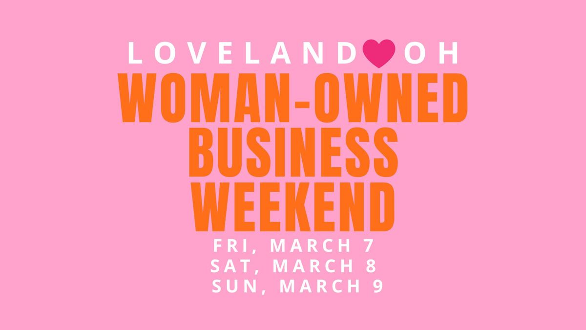 Women-Owned Business Weekend in Downtown Loveland