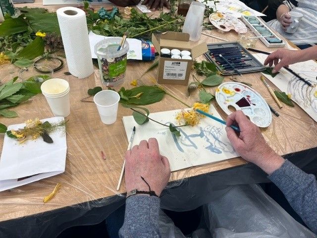 Creative flow: Free visual arts workshops