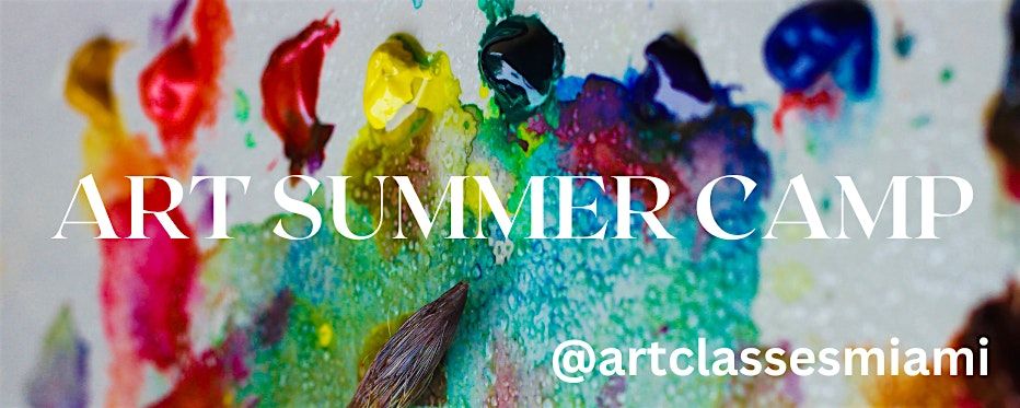 2026 Art Summer Camp in Wynwood - Week June 15th