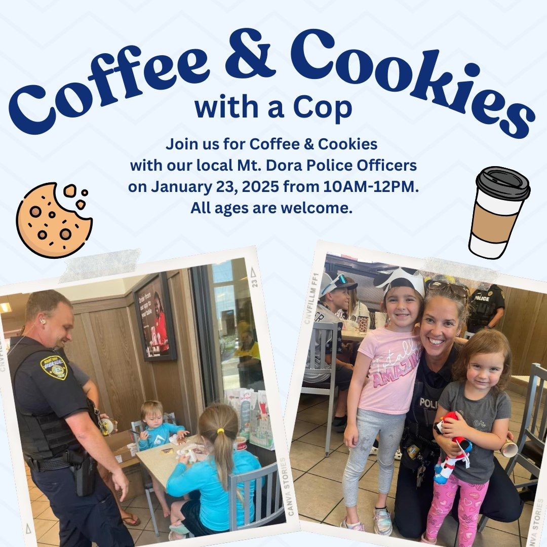 Coffee & Cookies with a Cop