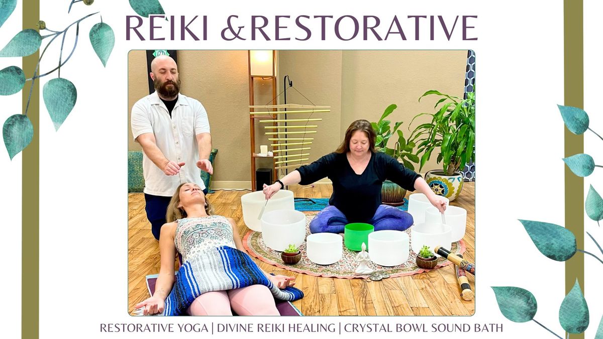 Reiki & Restorative with Pro Antonoglou & Jen Layden