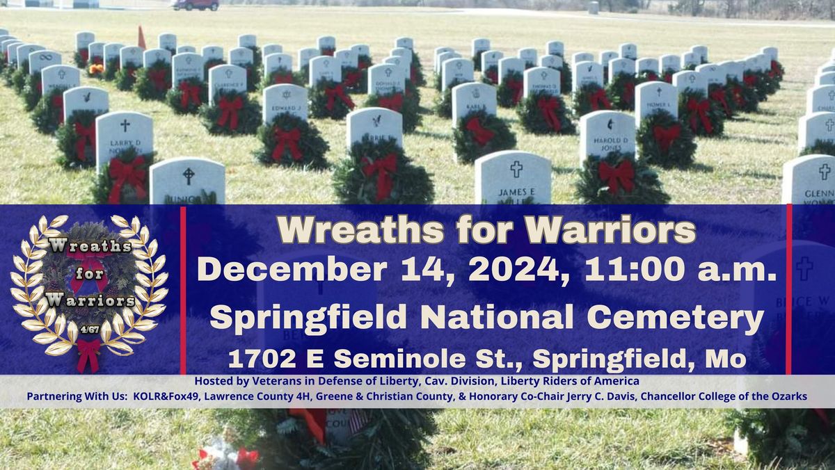 Wreaths For Warriors