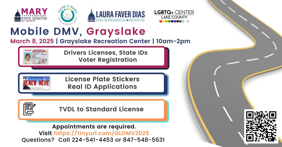 Renew Now! Mobile DMV in Grayslake 