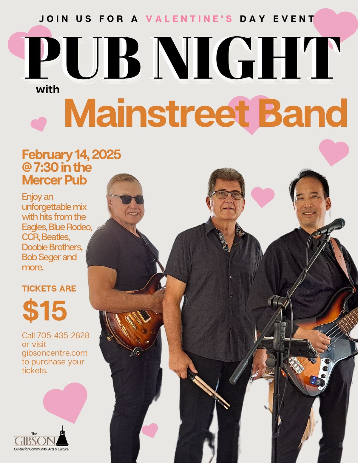 Valentine's Pub Night with Mainstreet Band