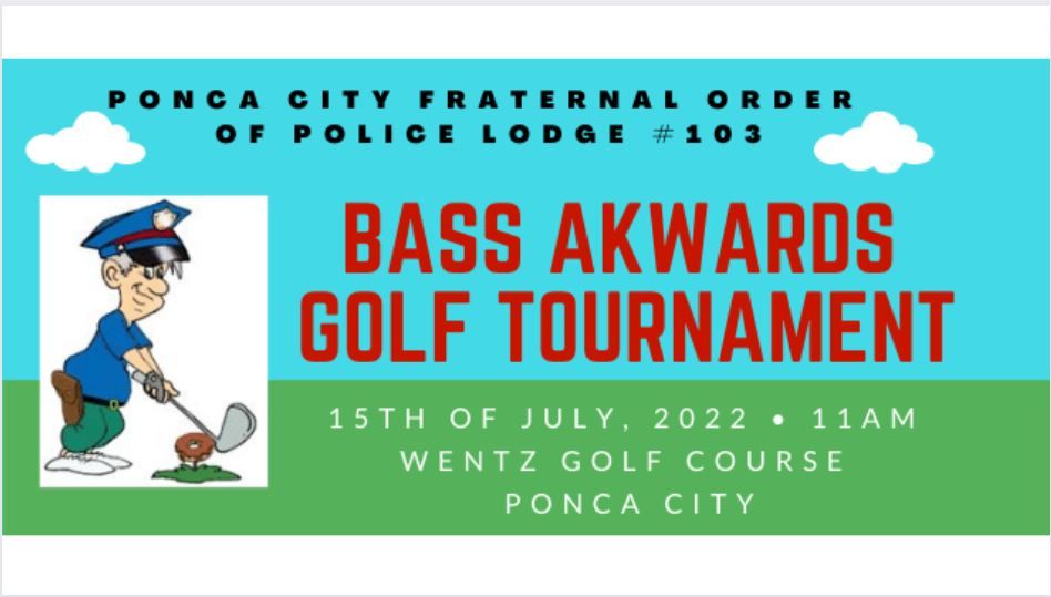 Ponca City Fraternal Order of Police Bass Akwards Golf Tournament