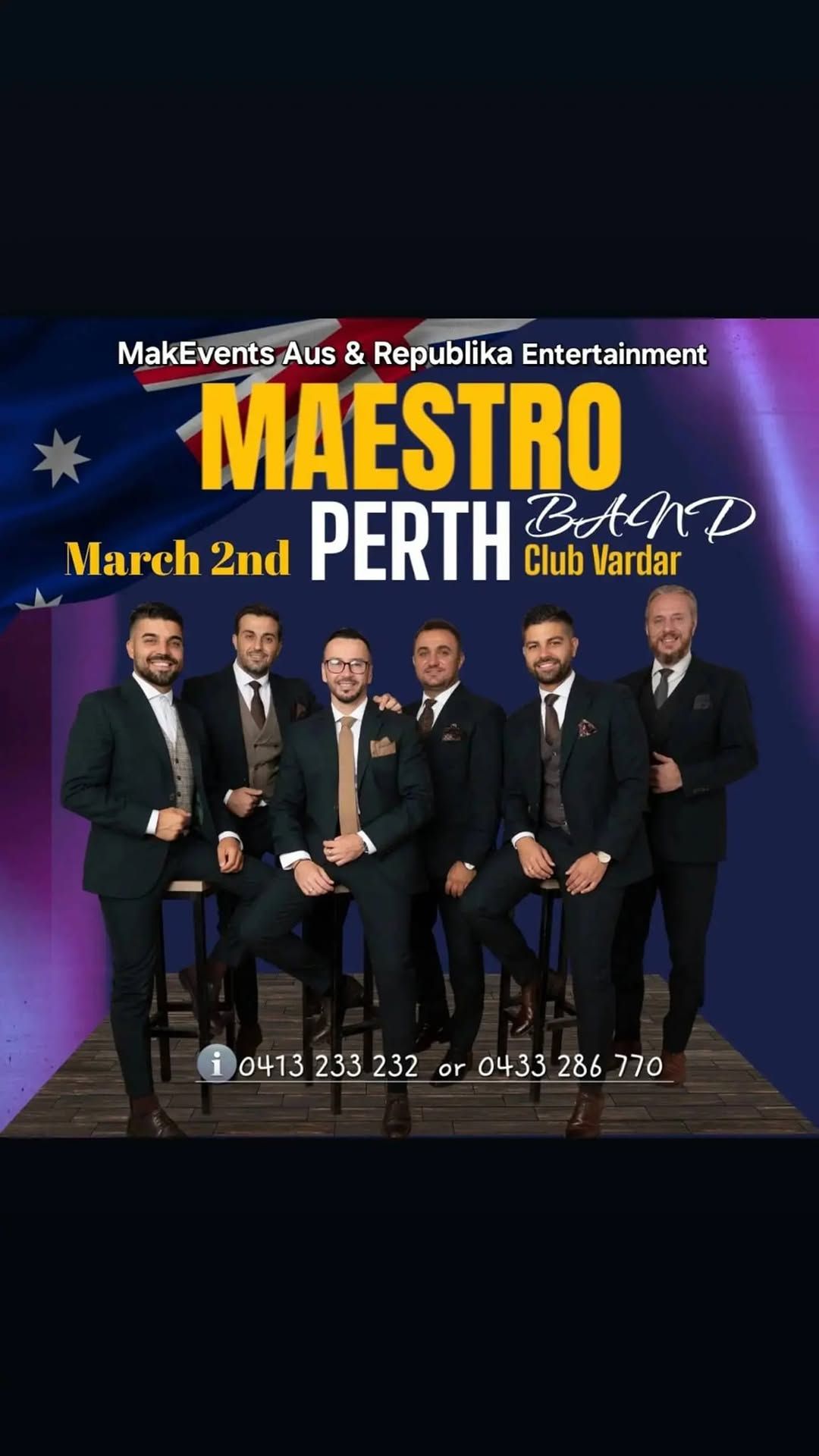 Maestro Band Live #Perth 