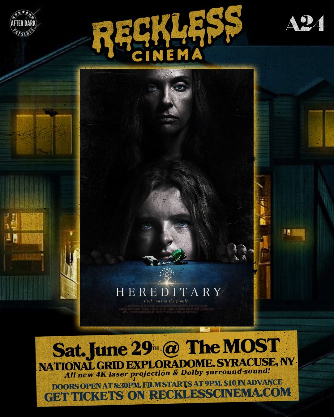 Hereditary: Film Screening - June 29 at National Grid Exploradome at The MOST