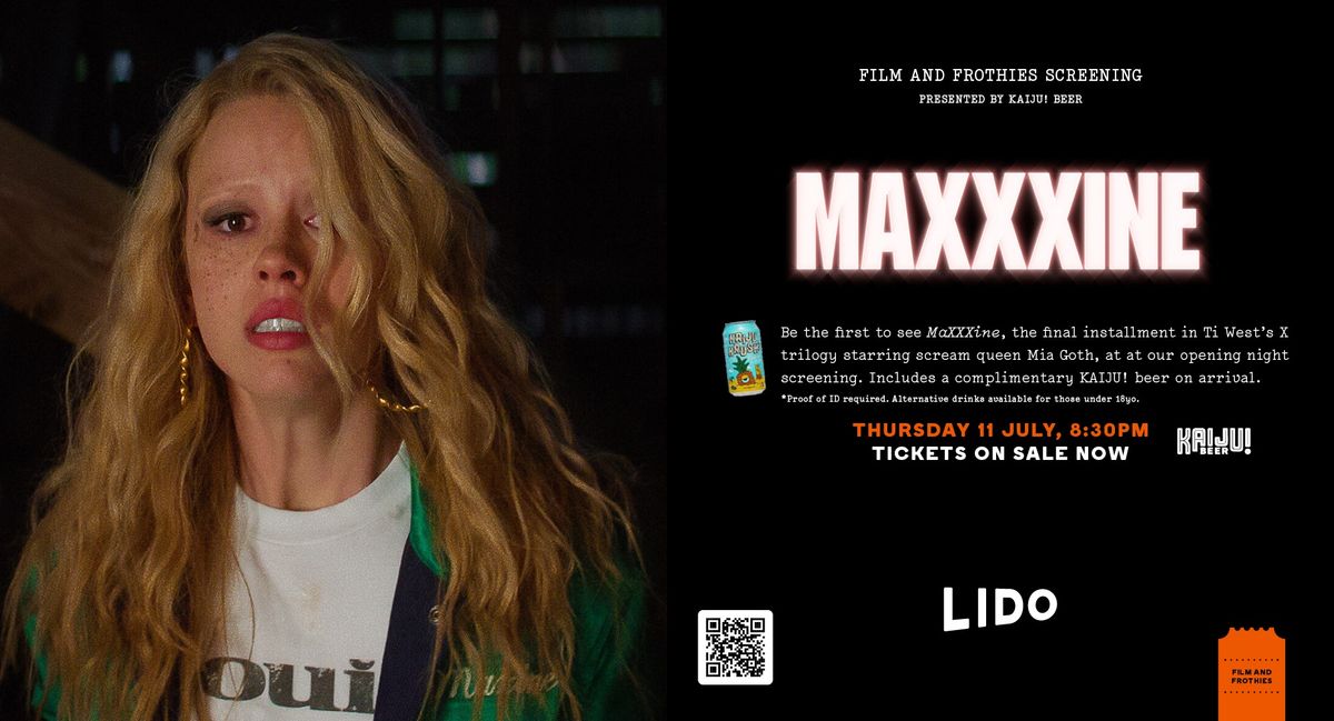 MaXXXine \u2014 Film & Frothies Screening